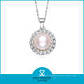 925 Silver Pearl Necklace Set